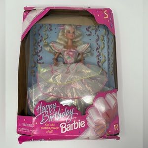 Happy Birthday Barbie – Prettiest Present of All - 1995 - NIB